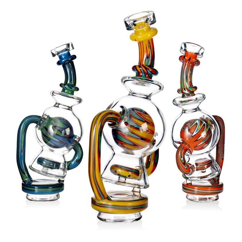 Marble Ball Art Glass Attachment